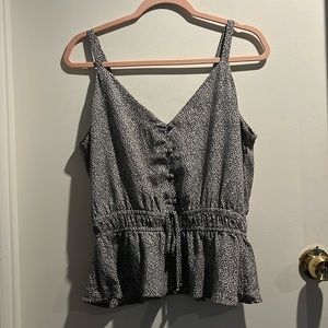 Cheetah, print, large tank top